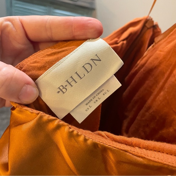 BHLDN MARIA ROSETTE RUFFLE MINI DRESS - Picture 7 of 9